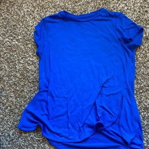 The brand is athletic works it’s a L/G (12-14) I’ve worn probably a few times